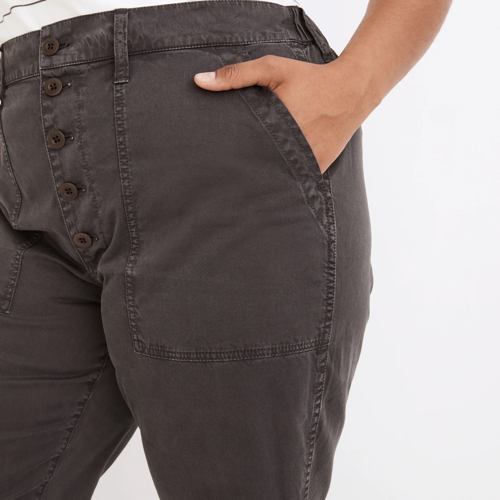 MADEWELL Griff Pull-On Tapered Fatigue Cargo Pants Size 26 - Picture 13 of 14